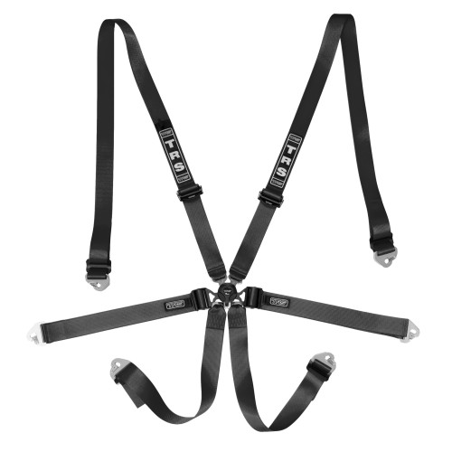 TRS New Pro Ultralite Quick Adjuster HANS only 6 Point Harness