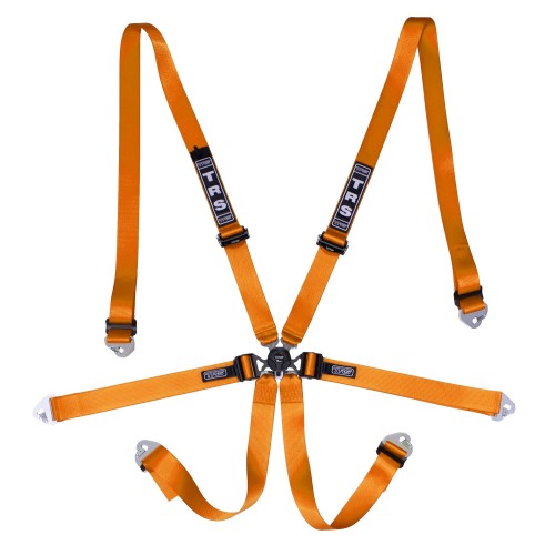 TRS New Pro Ultralite Quick Adjuster HANS only 6 Point Harness