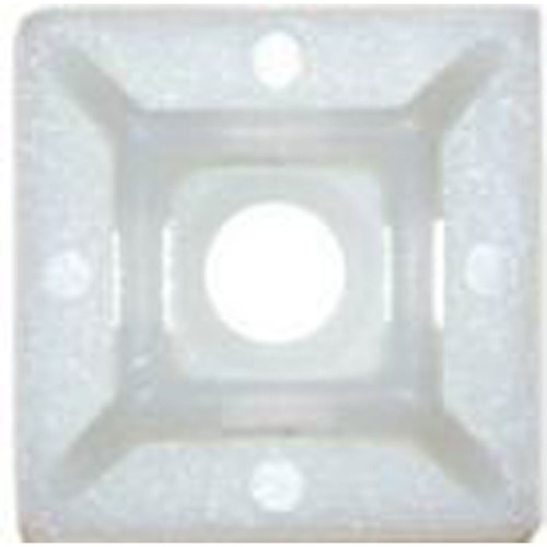 Adhesive Cable Tie Anchor 3.6mm White