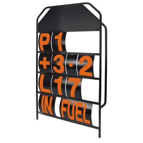 BG Racing Large Aluminium Pit Board and Number Sets