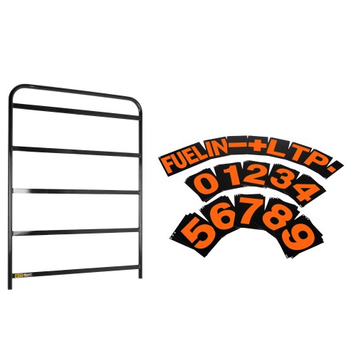 BG Racing Standard Aluminium Pit Board and Number Sets