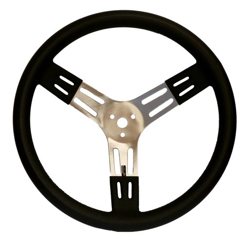 Longacre Smooth Grip Polyurethane Aluminium Steering Wheel