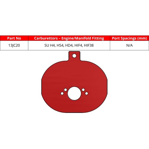 ITG 13JC20 Base Plate For JC20 Air Filter Element