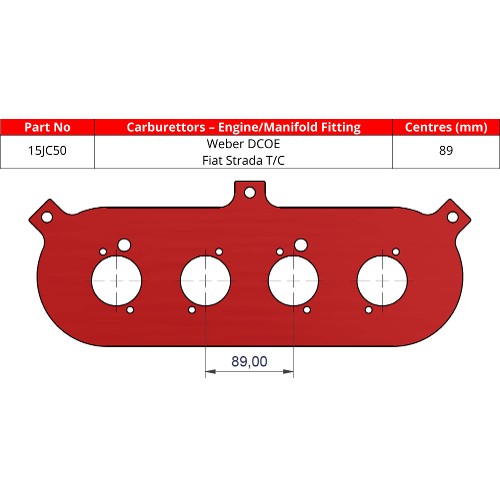 ITG 15JC50 Base Plate For JC50 Air Filter Element