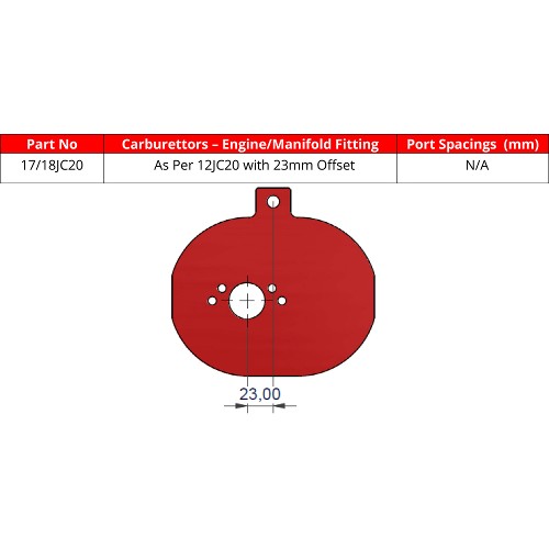 ITG Base Plates For JC20 Air Filter Elements