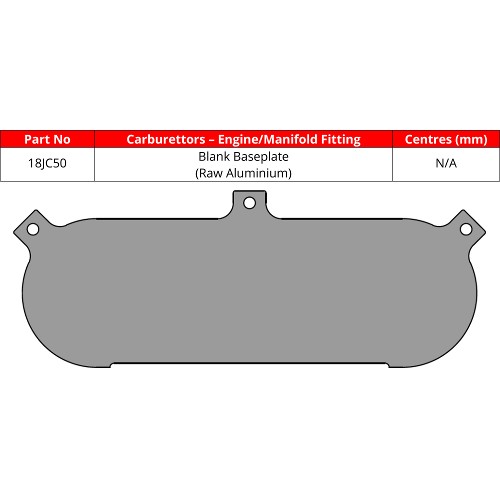 ITG 18JC50 Base Plate For JC50 Air Filter Element