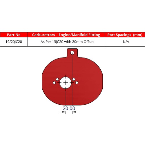 ITG Base Plates For JC20 Air Filter Elements