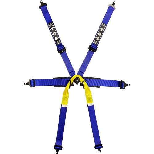 TRS New Pro 50mm Superlite 6 Point Single Seater Harness