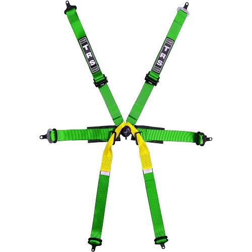 TRS New Pro 50mm Superlite 6 Point Single Seater Harness