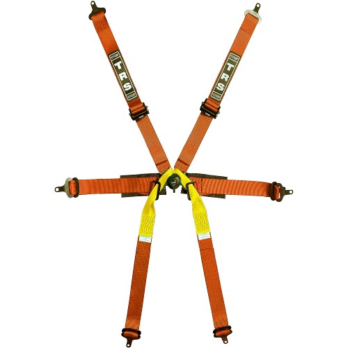 TRS New Pro 50mm Superlite 6 Point Single Seater Harness