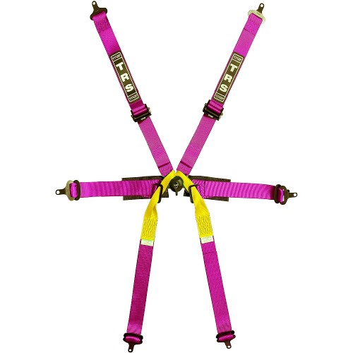 TRS New Pro 50mm Superlite 6 Point Single Seater Harness