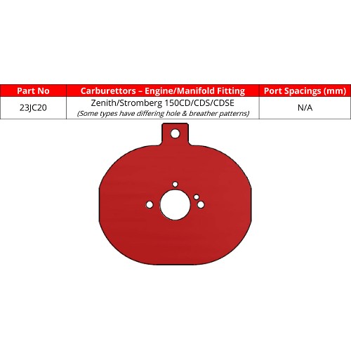 ITG 23JC20 Base Plate For JC20 Air Filter Element