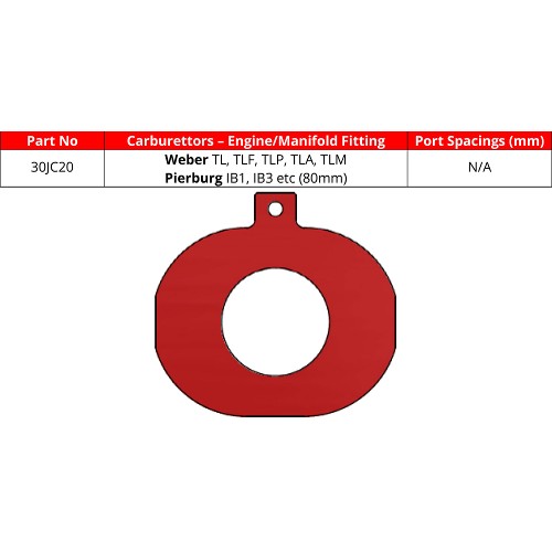 ITG 30JC20 Base Plate For JC20 Air Filter Element