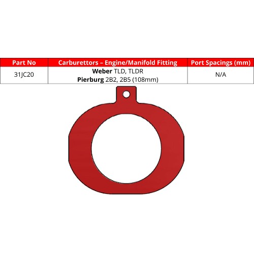 ITG 31JC20 Base Plate For JC20 Air Filter Element
