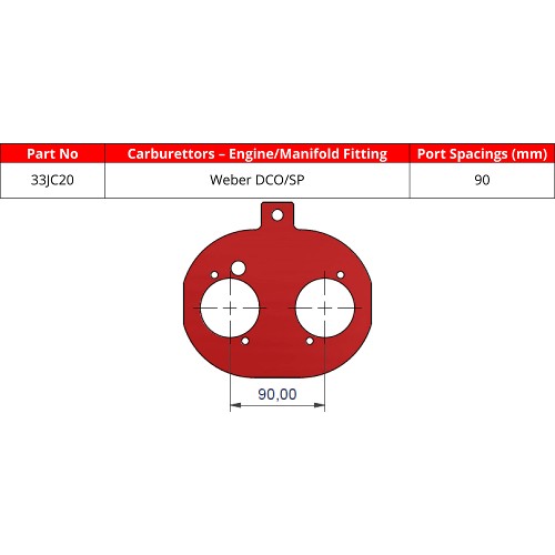 ITG 33JC20 Base Plate For JC20 Air Filter Element