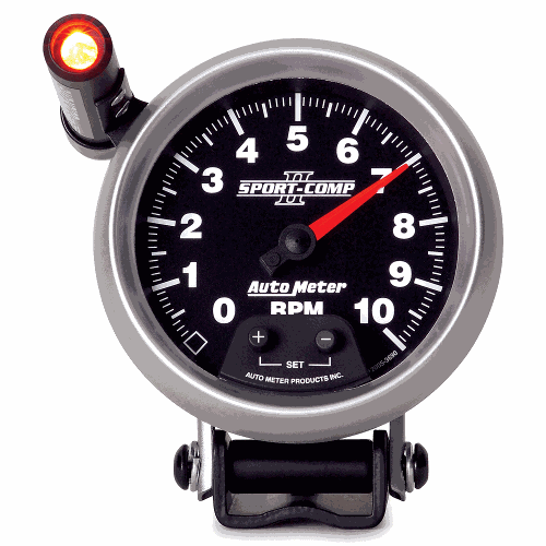 AutoMeter Sport-Comp II Tachometer With Shift Light