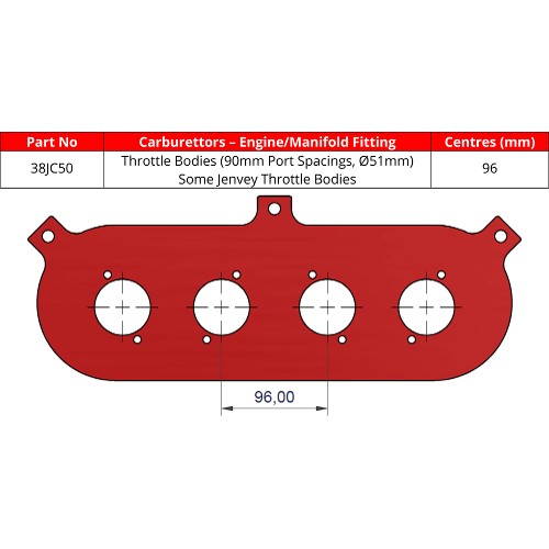 ITG 38JC50 Base Plate For JC50 Air Filter Element
