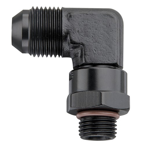 UNF to AN 90 degree swivel male adaptors