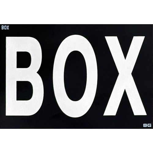 BG Racing Pit Board Number Set