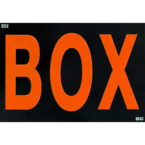 BG Racing Pit Board Number Set