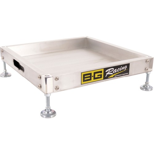 B-G Racing Aluminium Scale Pad Levelling Trays
