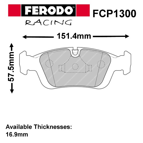Brake Caliper Pad Set BMW Calipers