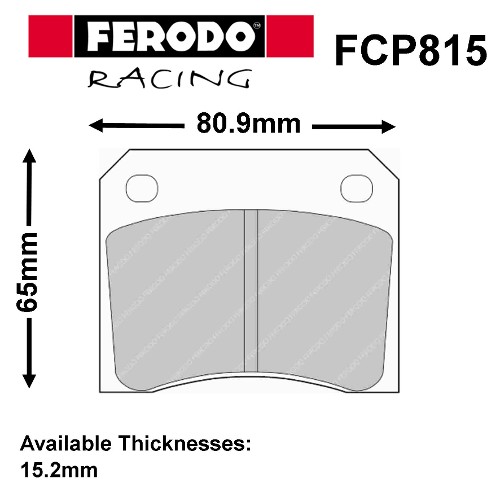 Brake Caliper Pad Set Lucas Girling / Jaguar / Aston / Triumph Calipers