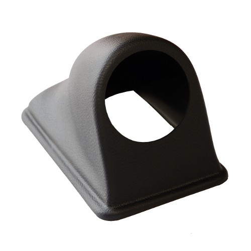 Universal Single Gauge Pod Black Grain Finish