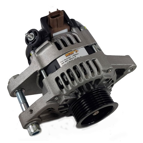 95A (180°) Universal 3-lug Race Alternator