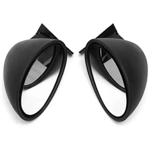 Californian Style Door Mirrors, Black,