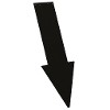 B-G Racing Pit Stop Lollipop Arrow Sign