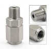 AN-3 (3/8 UNF) Female to 1/8 NPT Male Adaptor Stainless Steel