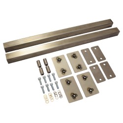 Lifeline FIA Weld In Seat Mount Kit Square Bar 597mm long