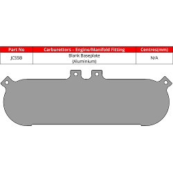 ITG Blank Base Plate for JC55 Air Filter Element