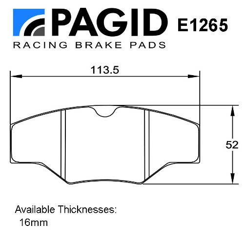 AP Racing / Alcon / Caterham Caliper Pad Set