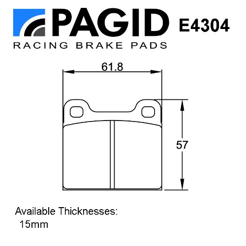 Brembo / ATE Caliper Brake Pad Set