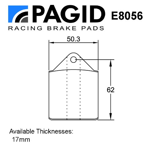 Pagid Pad Set RSH29E suit Dunlop caliper