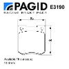 Alcon / Ford / Citroen / Rover Caliper Brake Pad Set